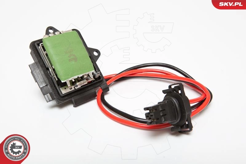 Resistor, interior blower
